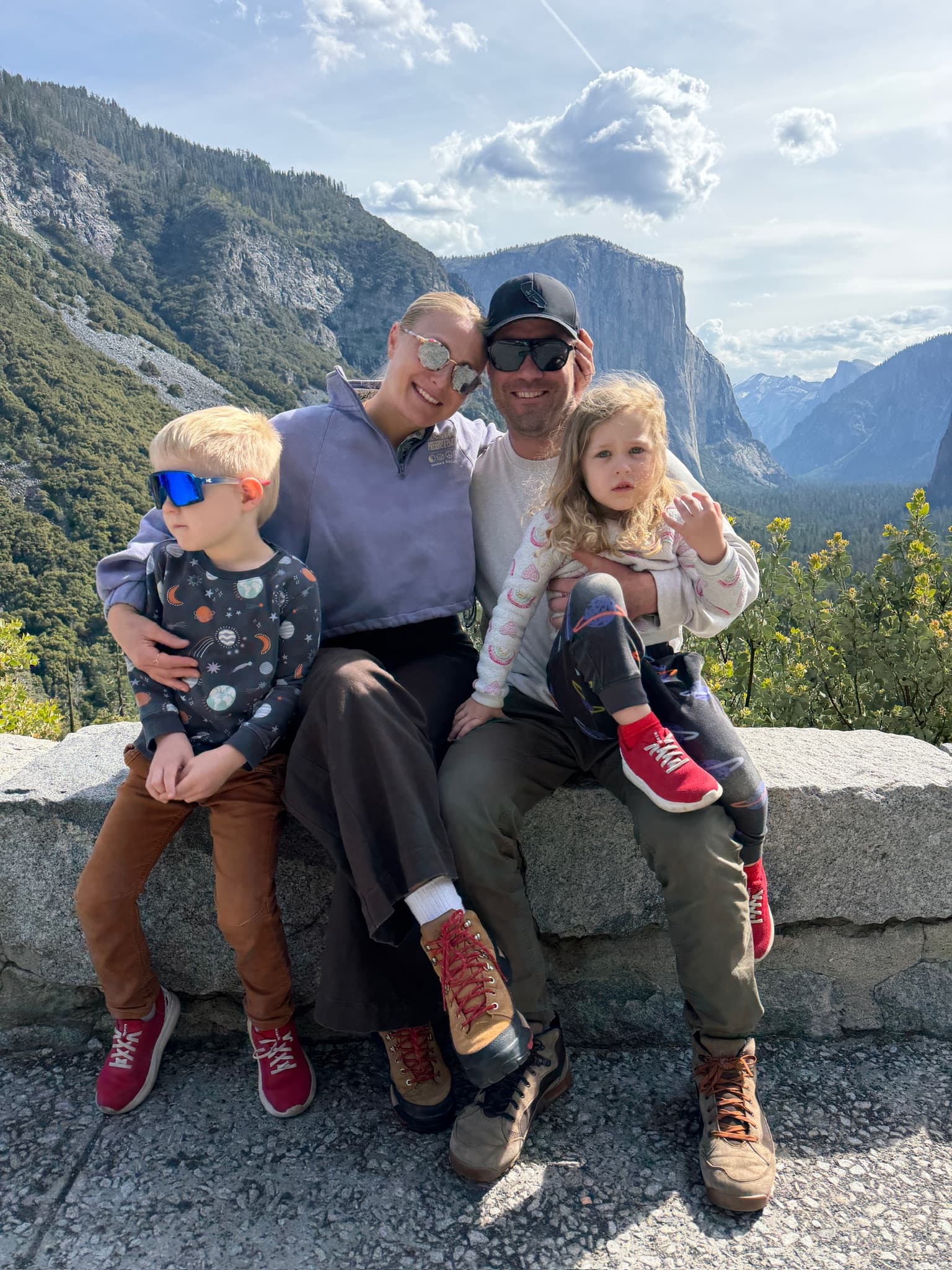Maia Gunderson with family